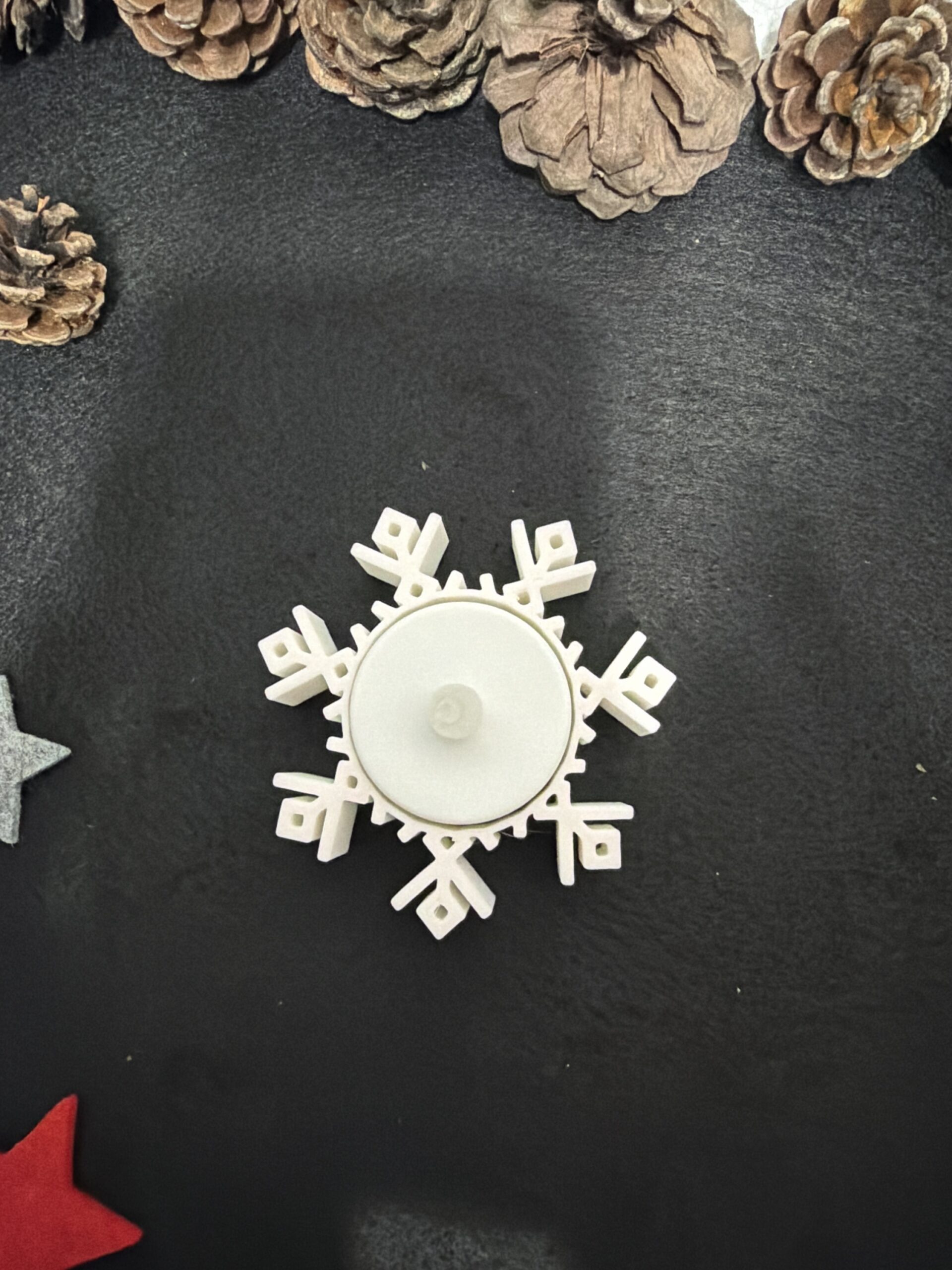 Teelichthalter „Schneeflocke“ – Variante 2 - vers. Ausführungen – Bild 6