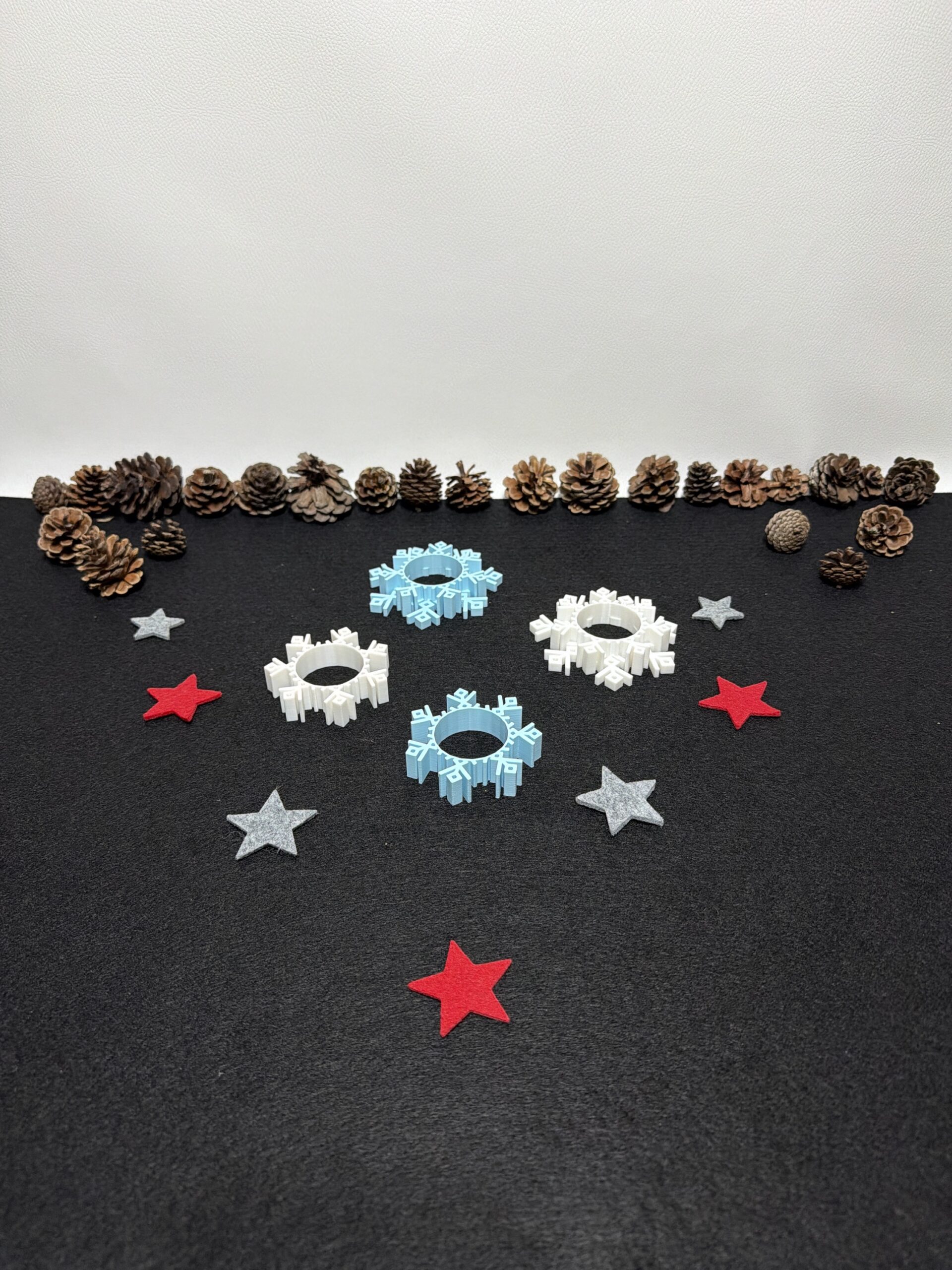 Teelichthalter „Schneeflocke“ 2er-Set - vers. Ausführungen – Bild 10