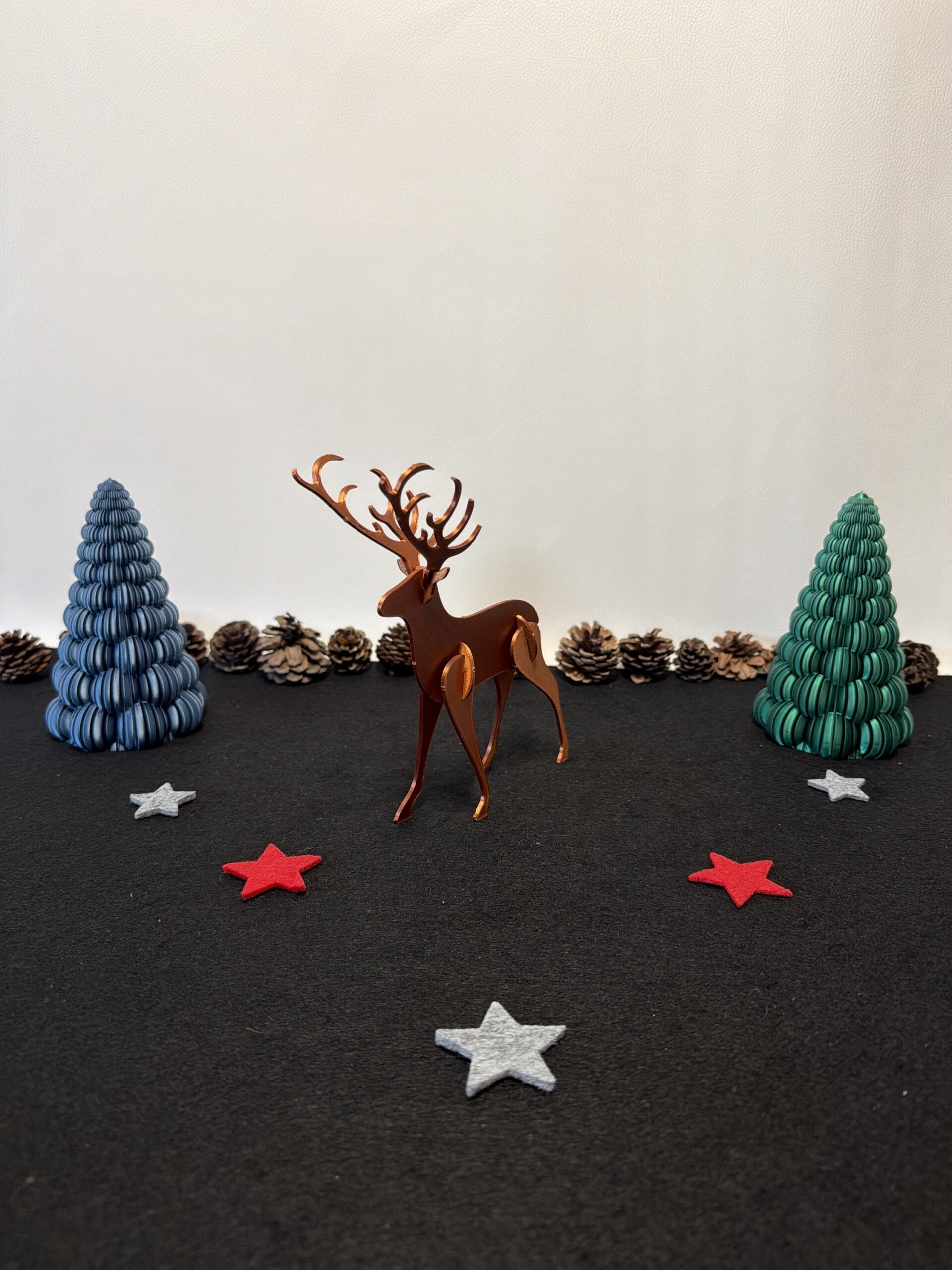 Weihnachtshirsch zum Zusammenstecken – Bild 4
