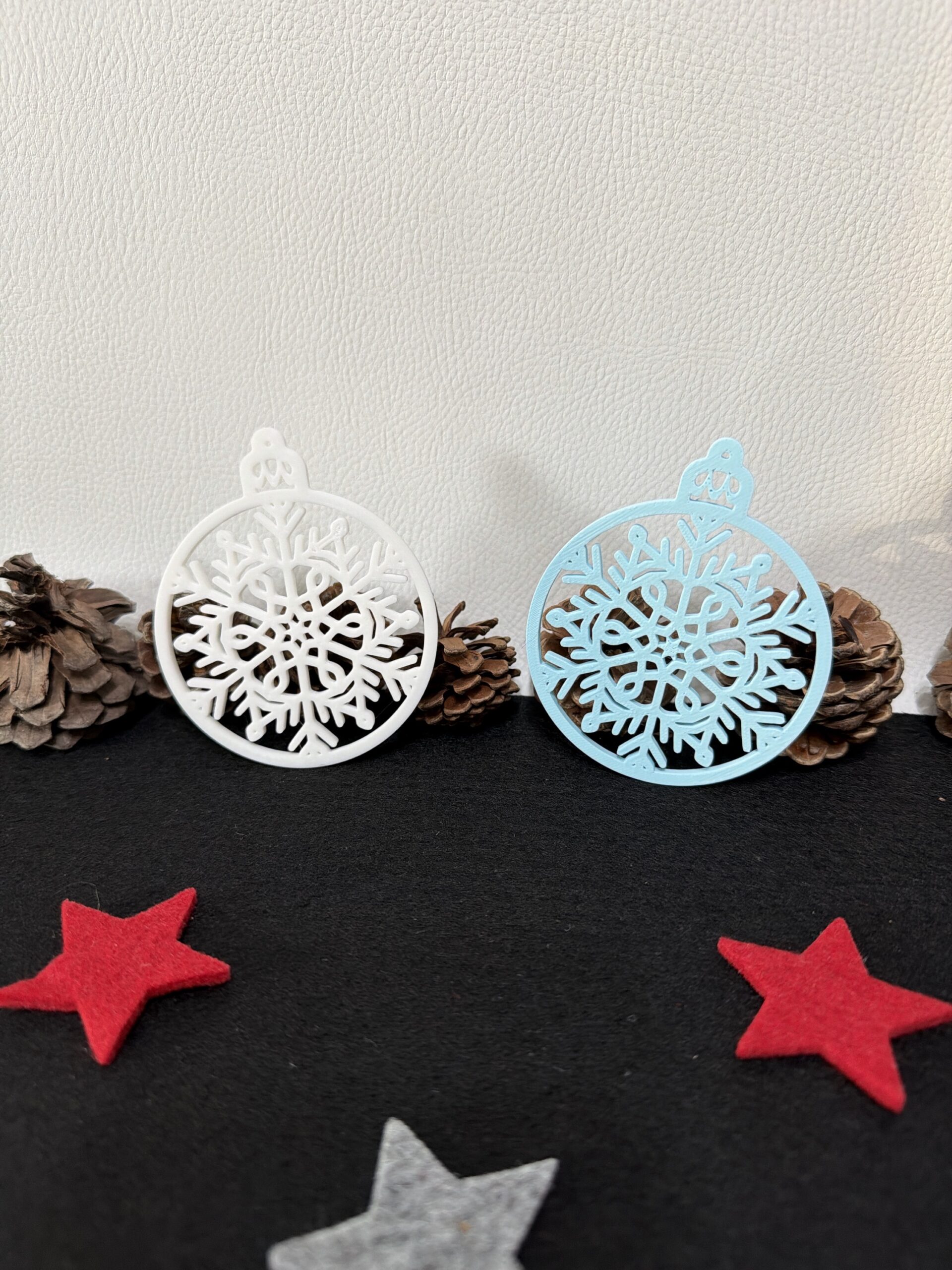 Weihnachtsanhänger „Schneeflocken-Ornament“