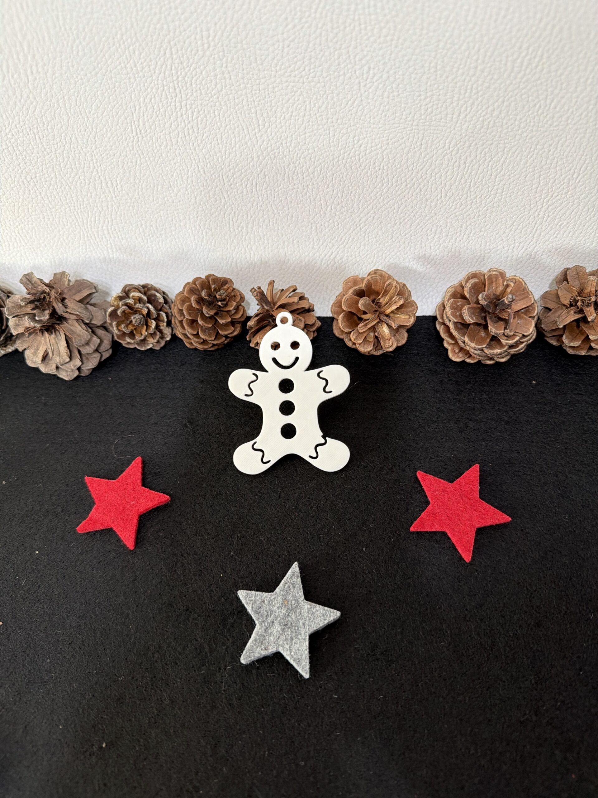 Weihnachtsanhänger „Lebkuchenmann“ – Bild 3