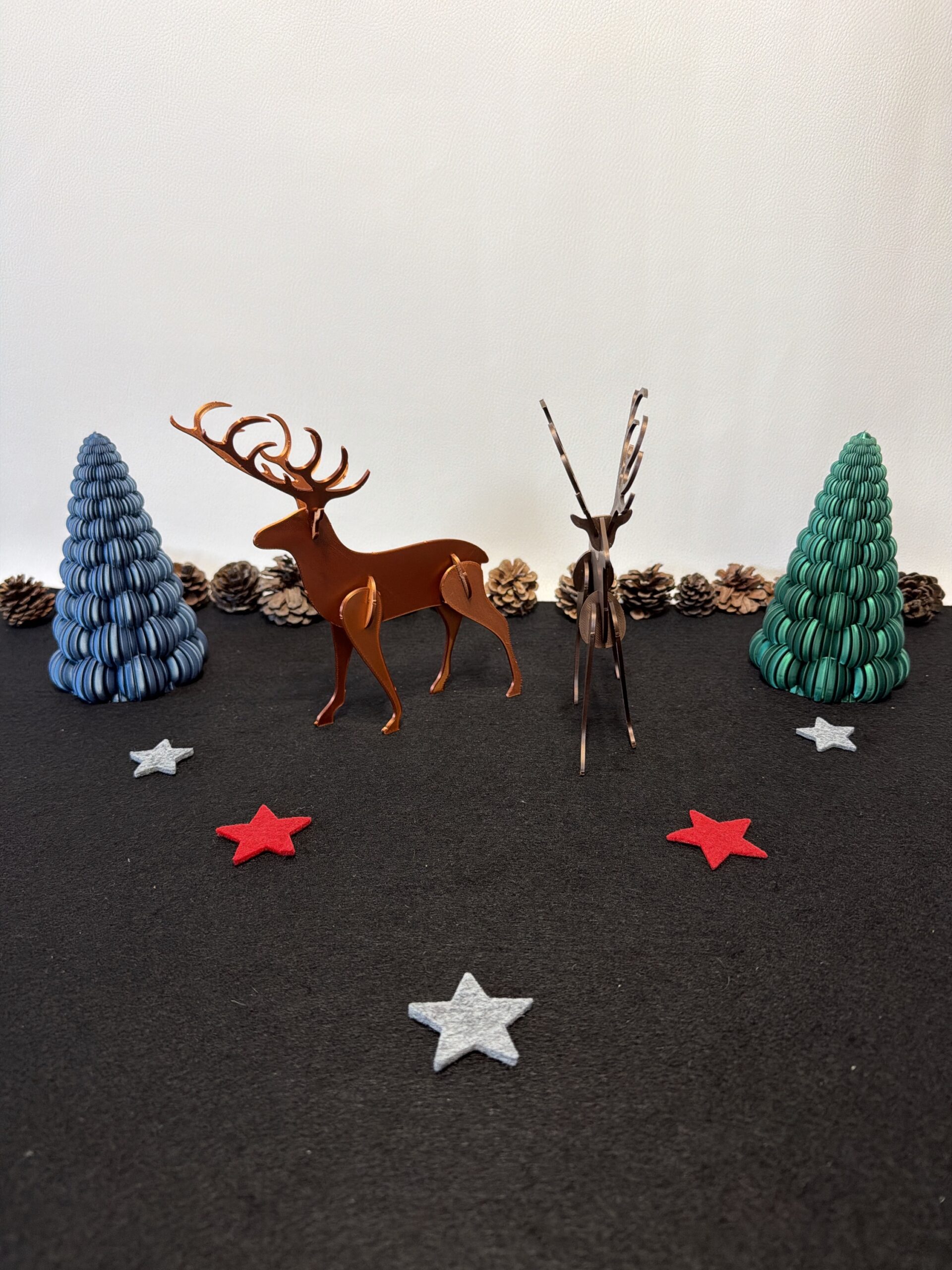 Weihnachtshirsch zum Zusammenstecken – Bild 2