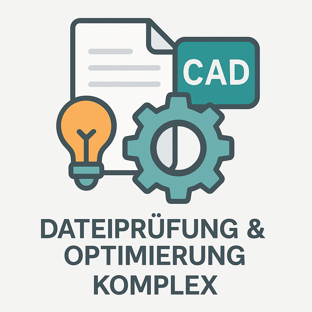 Dateiprüfung & Optimierung – Komplex (CAD-Rückführung / Modellneuaufbau)