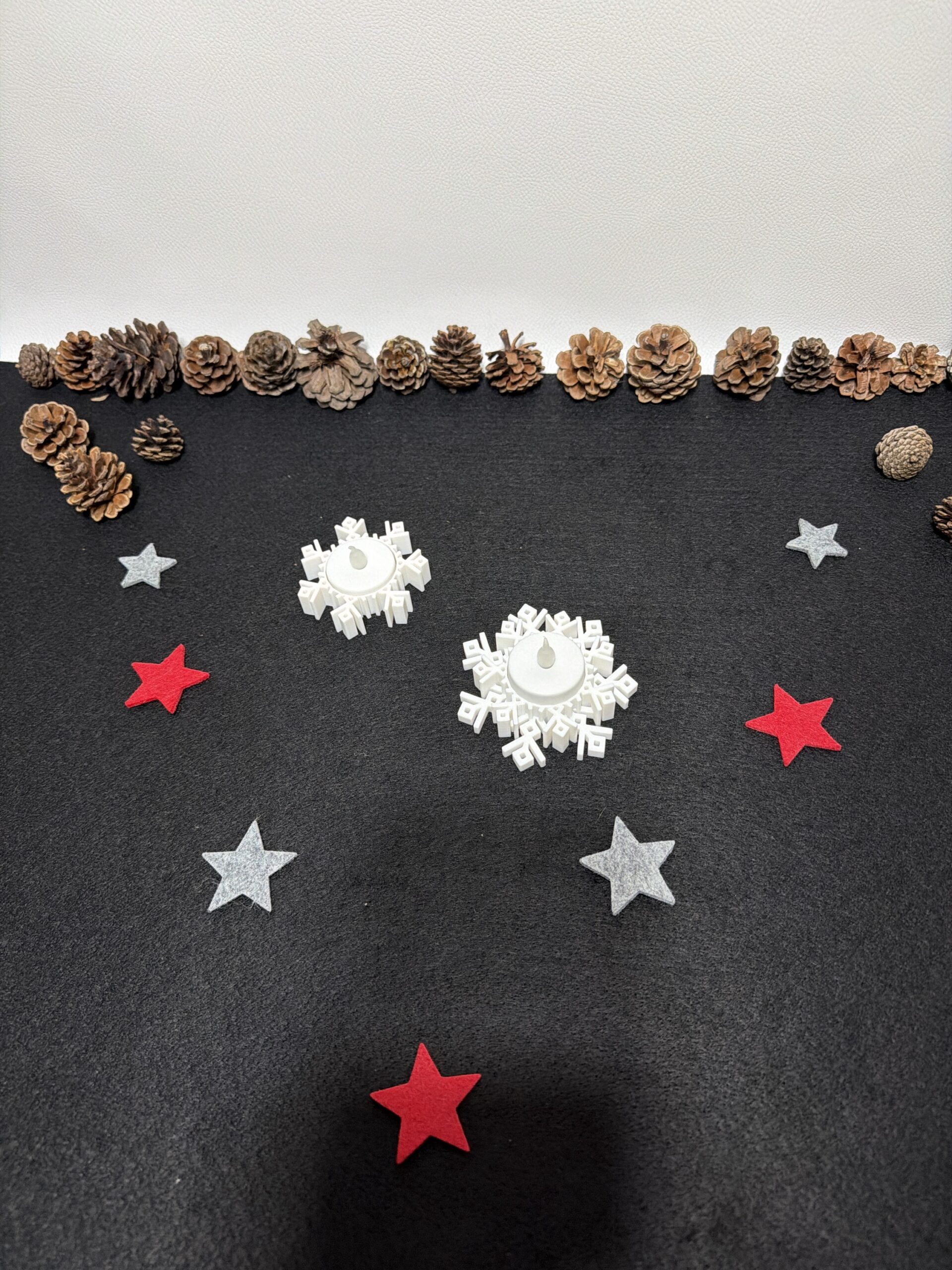 Teelichthalter „Schneeflocke“ 2er-Set - vers. Ausführungen – Bild 7