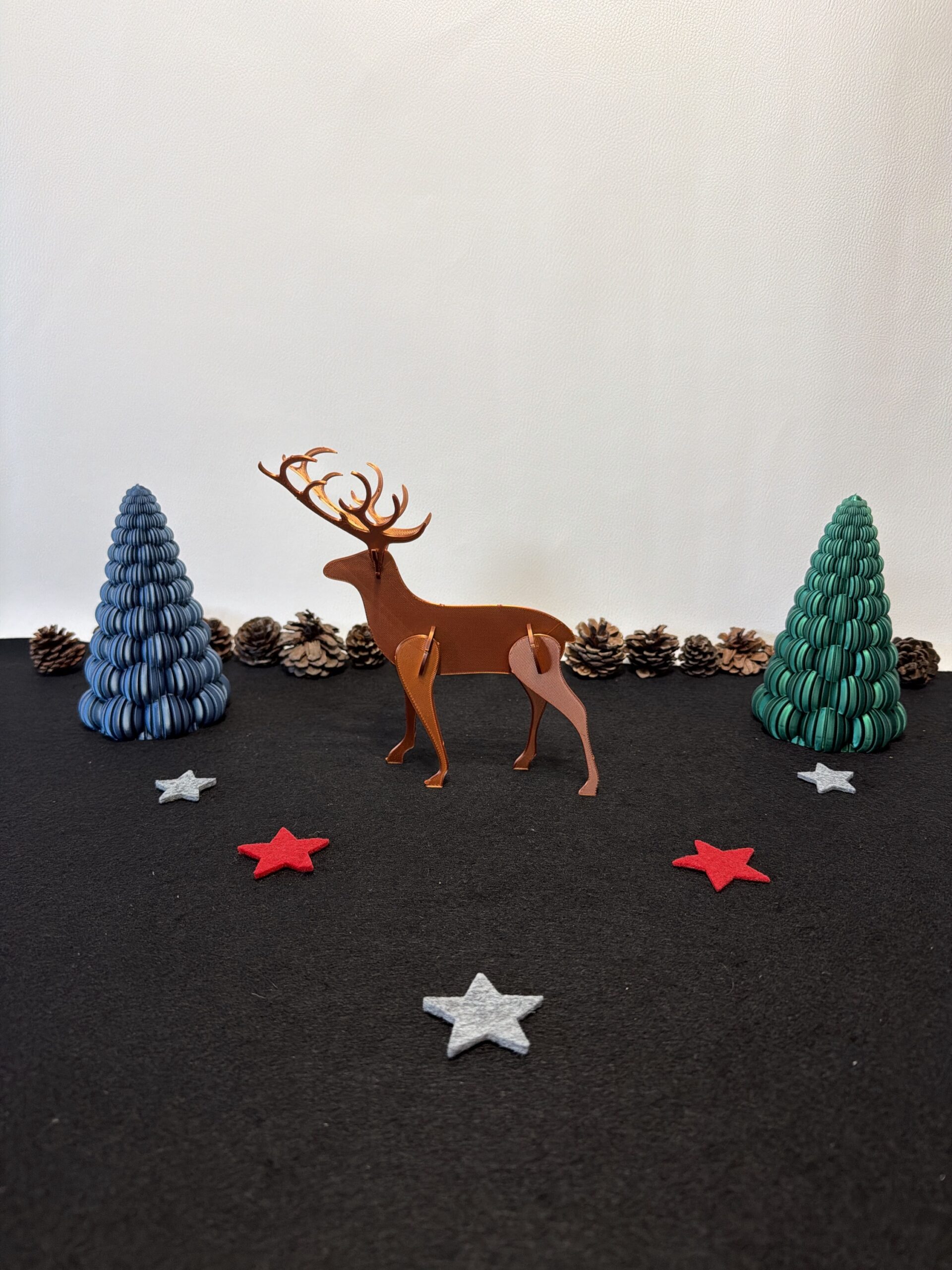 Weihnachtshirsch zum Zusammenstecken – Bild 5