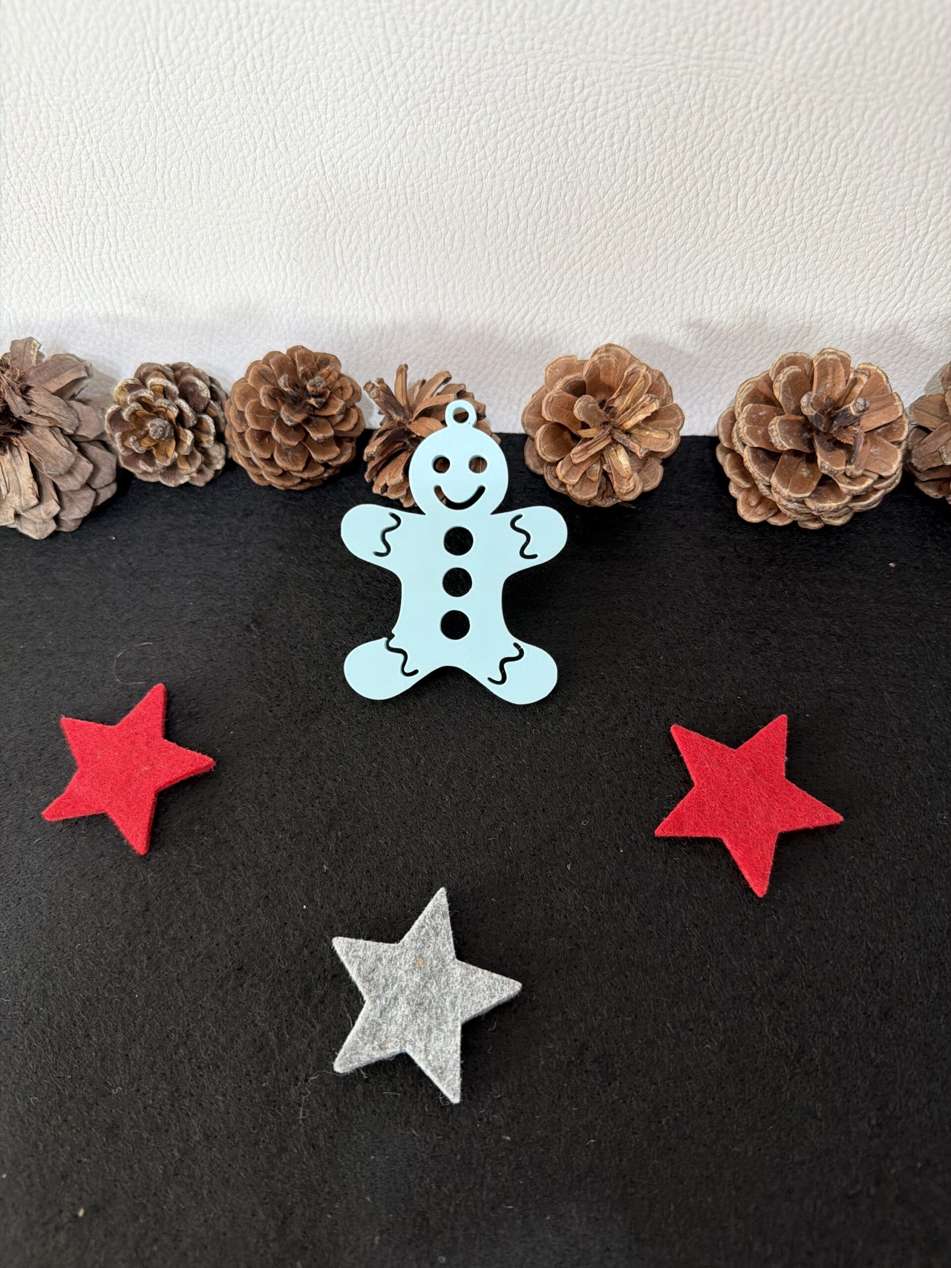 Weihnachtsanhänger „Lebkuchenmann“ – Bild 2