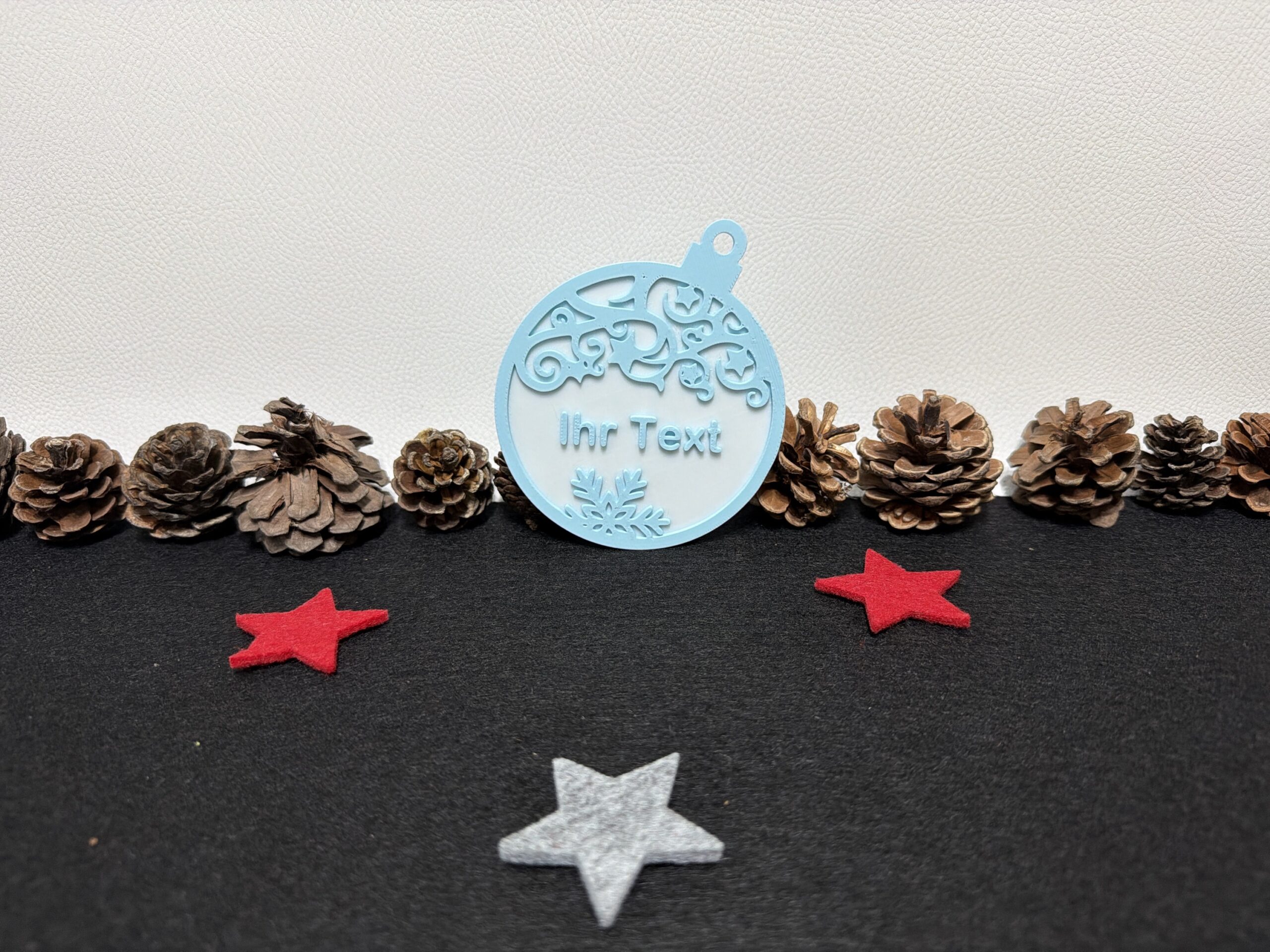 Personalisierter Weihnachtsbaum Anhänger – Bild 2