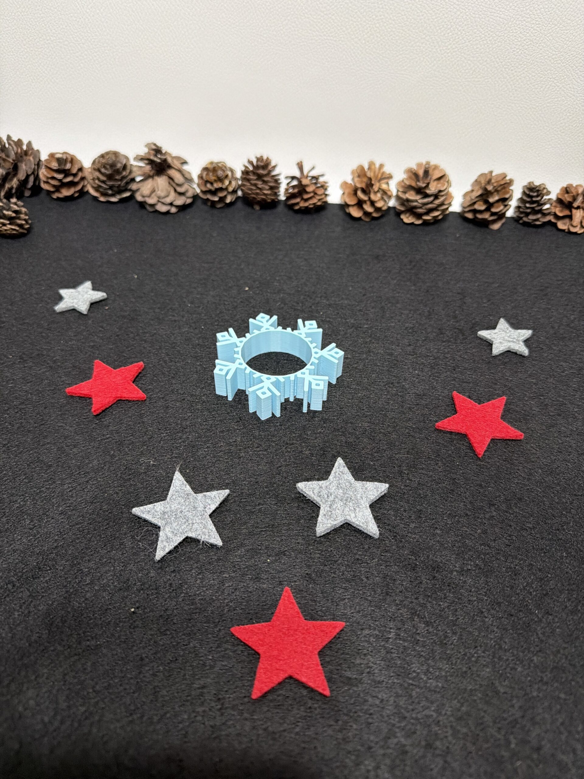 Teelichthalter „Schneeflocke“ – Variante 2 - vers. Ausführungen – Bild 4