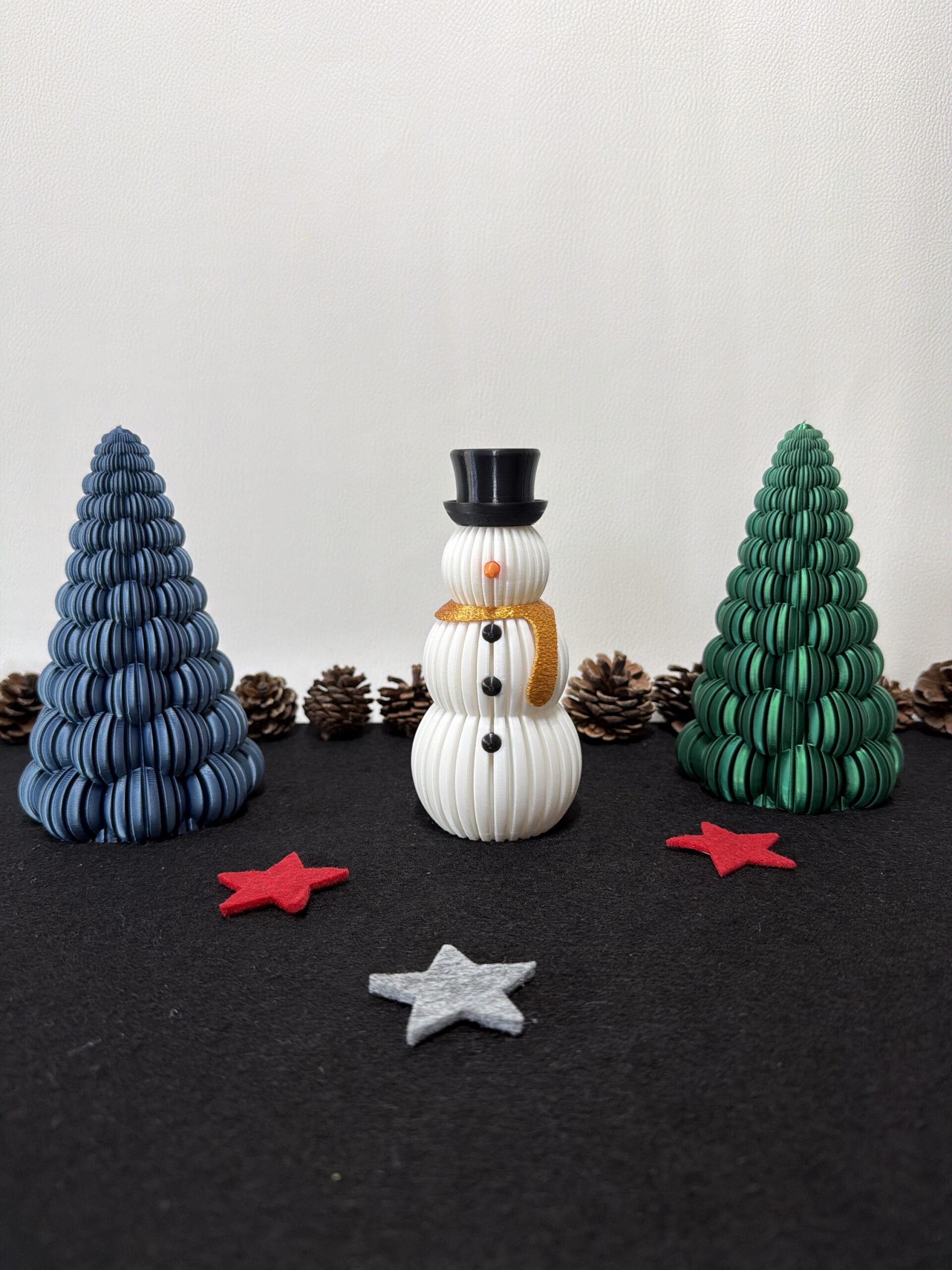 wunderschöner Weihnachts-Schneemann in vers. Ausführungen