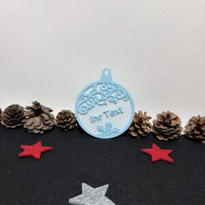 Personalisierter Weihnachtsbaum Anhänger