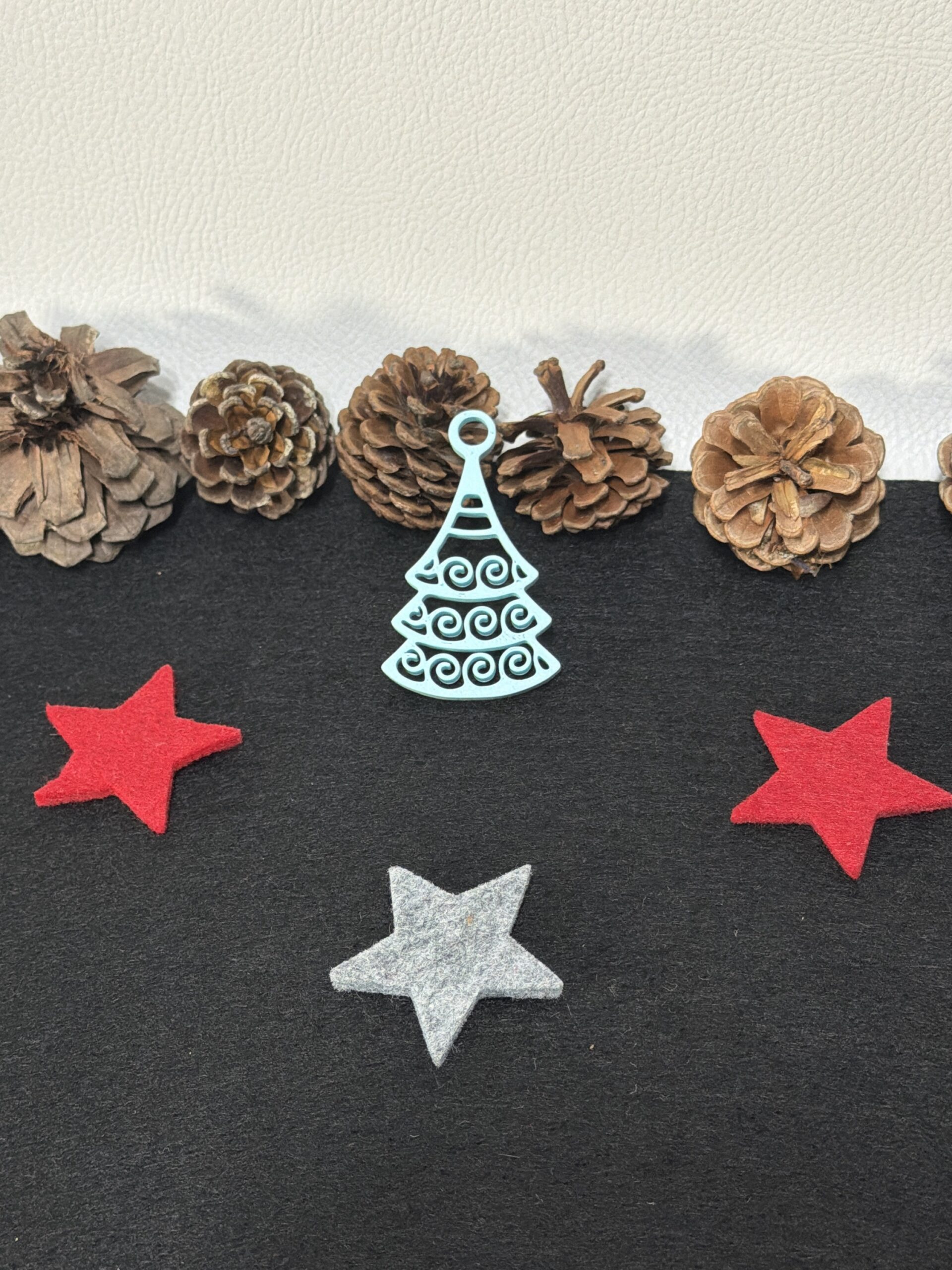 Weihnachtsanhänger „Tannenbaum“ filigran – Bild 3