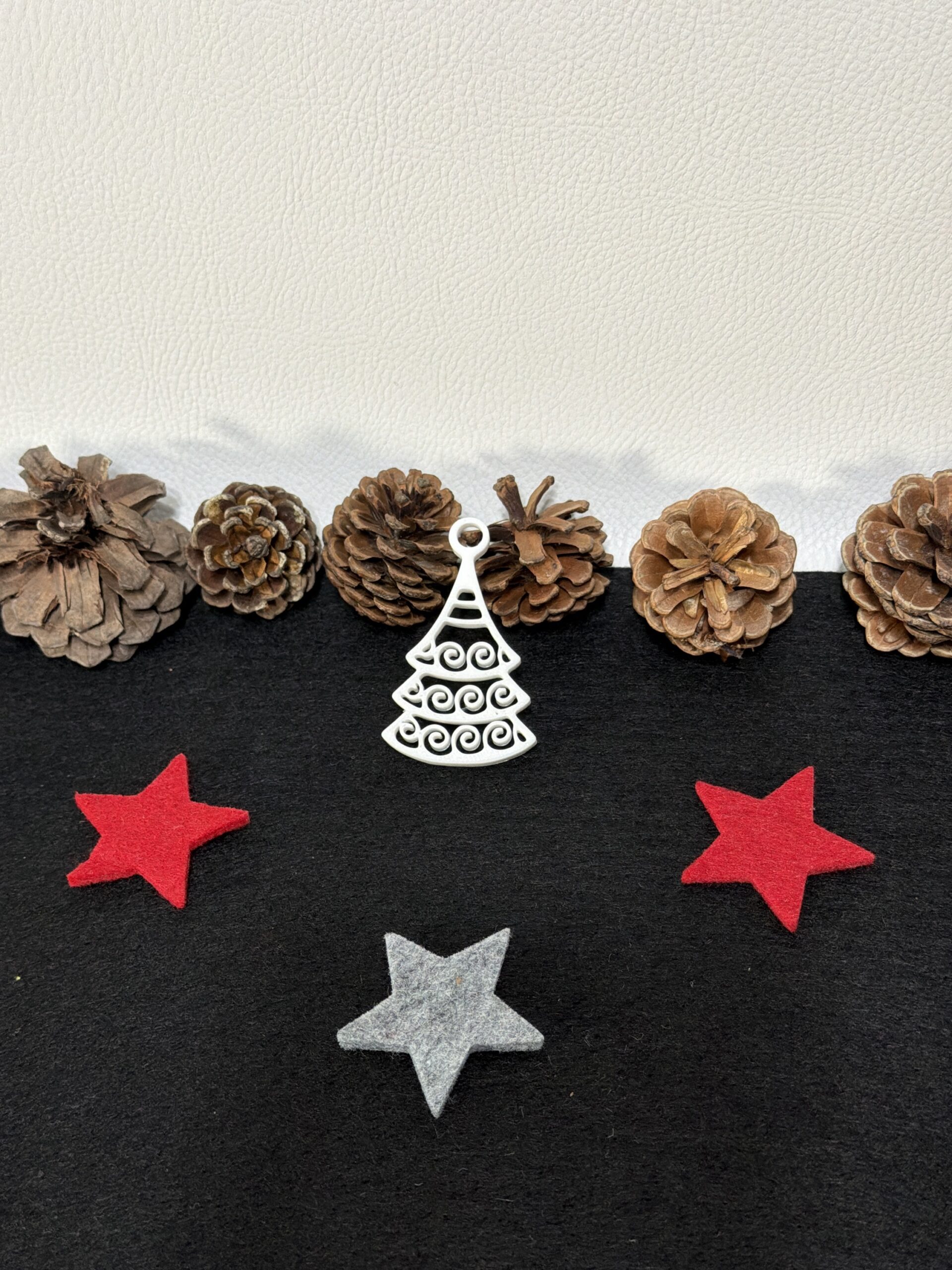 Weihnachtsanhänger „Tannenbaum“ filigran – Bild 2