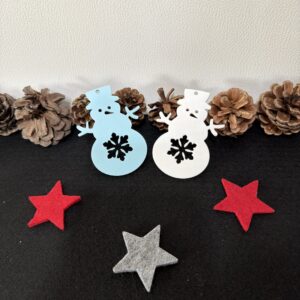 Weihnachtsanhänger „Schneemann“