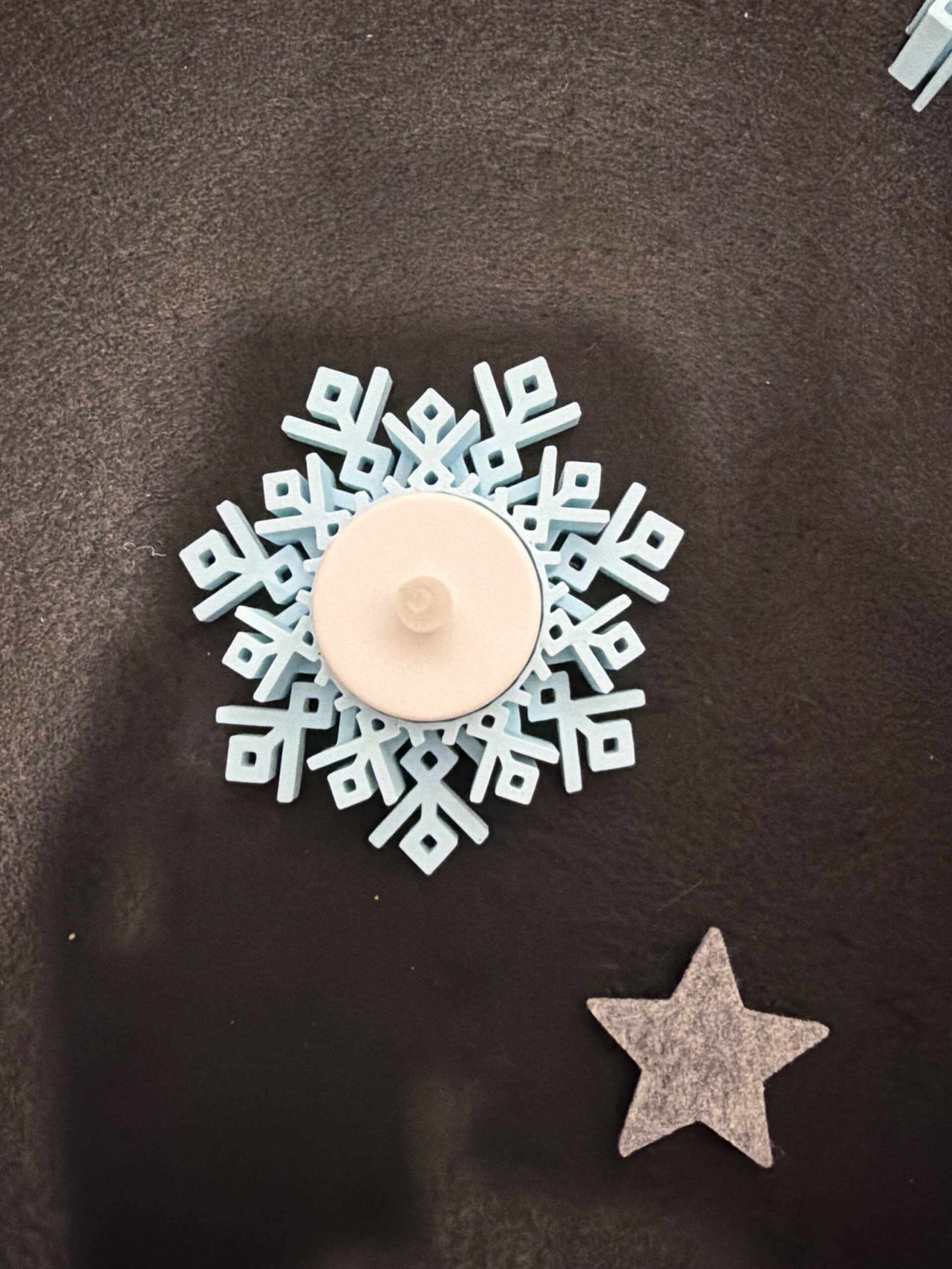 Teelichthalter „Schneeflocke“ 2er-Set - vers. Ausführungen – Bild 2