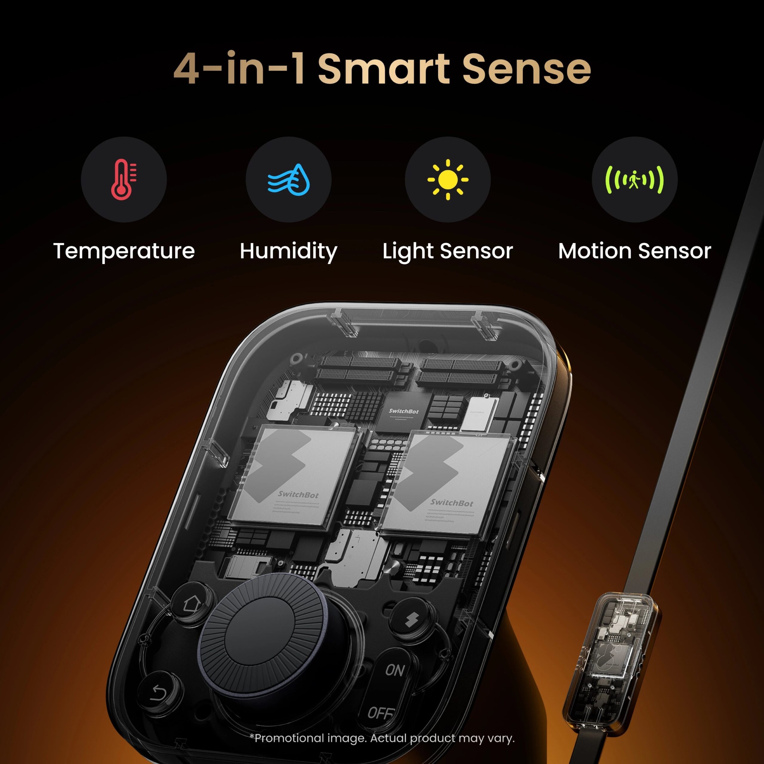 SwitchBot Hub 3 WLAN Thermometer & Hygrometer schwarz – Bild 8