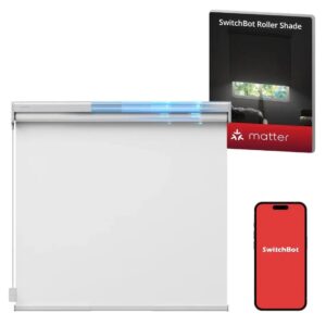 SwitchBot Roller Shade smarter elektronischer Rollo weiß Größe S
