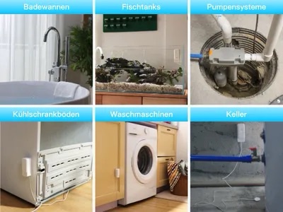 SwitchBot WLAN Wassermelder mit Sensorkabel weiß – Bild 3