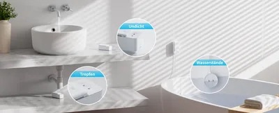 SwitchBot WLAN Wassermelder mit Sensorkabel weiß – Bild 2