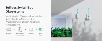 SwitchBot WLAN Wassermelder mit Sensorkabel weiß – Bild 4