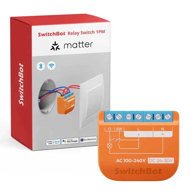 SwitchBot Relay Switch 1 PM Relais Schaltmodul – Bild 2