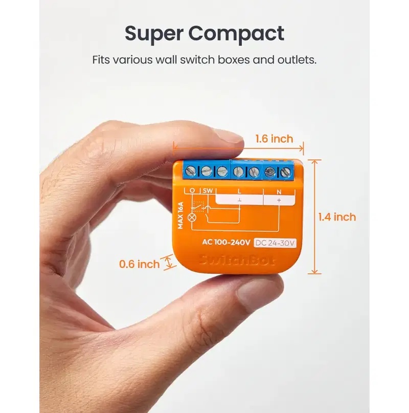 SwitchBot Relay Switch 1 PM Relais Schaltmodul – Bild 10
